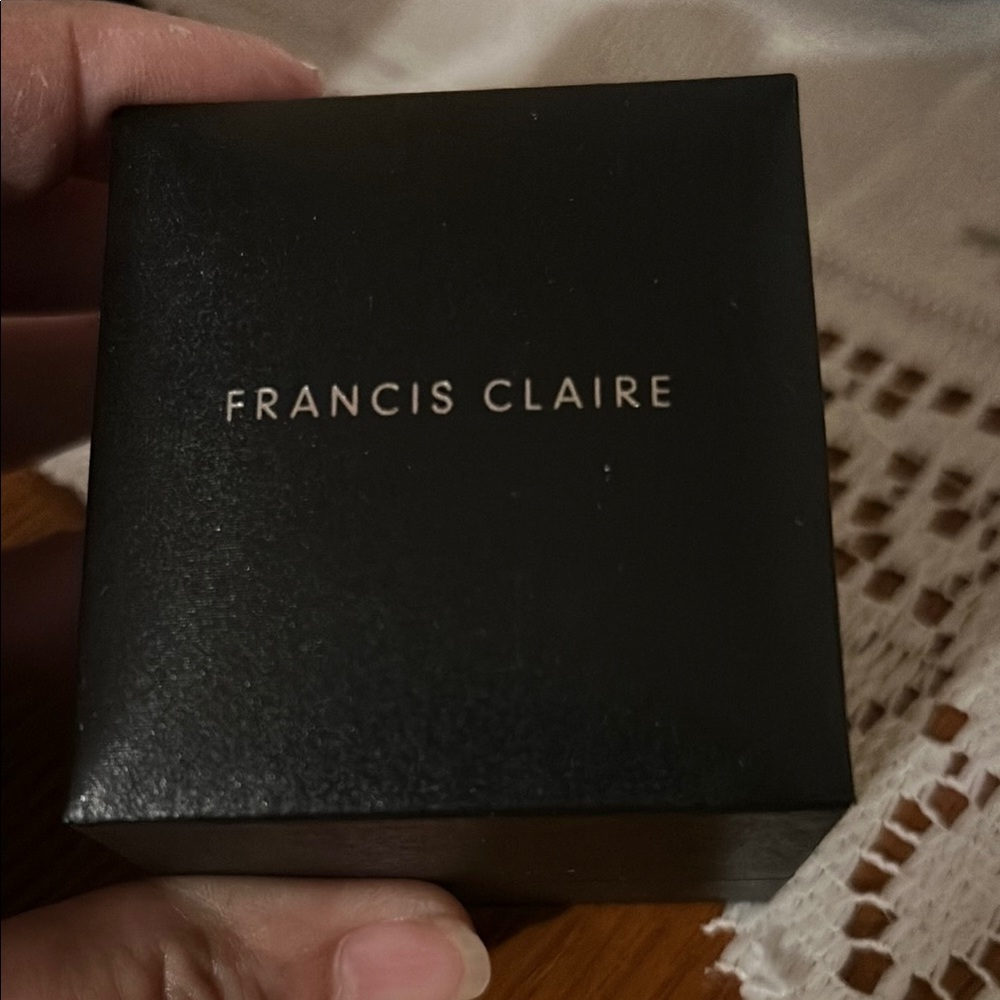 Francis Claire Black Jewelry Box